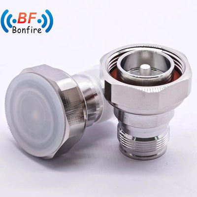 Low Pim 4.3-10 Conector de adaptador de RF masculino a 7/16 DIN feminino com taxa de impermeabilização IP 67