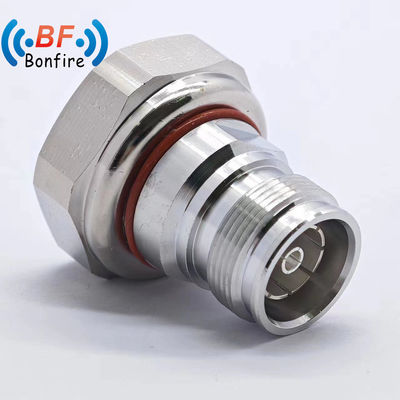 Conector RF 4.3-10 macho a 7/16 DIN feminino tipo recto LJQ-XXXXX