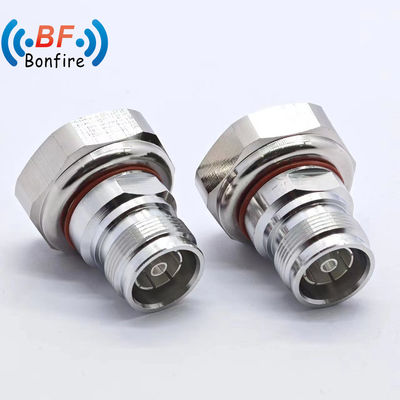 DC-4GHz Low Pim -160dbc Low Vswr 4.3/10 Female para N Macho Adaptador de RF Adaptador para Ibs Das