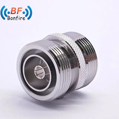 Adaptador de RF -155dbc DC-4GHz Low Vswr com taxa de impermeabilização IP 67 N-M a N-M Tipo recto