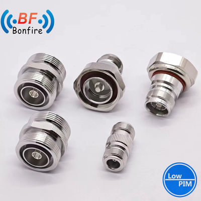 LJQ -XXXXX 50 Ohm DC-4GHz N-Male para N-Female RF Connector Pim -155dbc para Telecom Parts