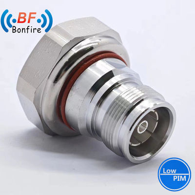 Conector RF à prova d'água DC-4GHz -155dbc N Fêmea para 4.3-10 Homem Adaptador RF IP 67