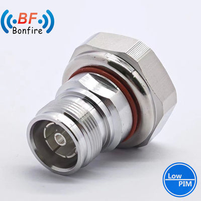 Conector RF à prova d'água DC-4GHz -155dbc N Fêmea para 4.3-10 Homem Adaptador RF IP 67