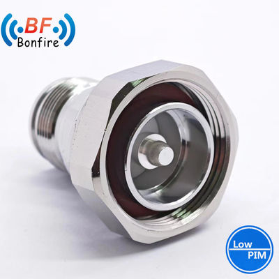 Conector RF à prova d'água DC-4GHz -155dbc N Fêmea para 4.3-10 Homem Adaptador RF IP 67