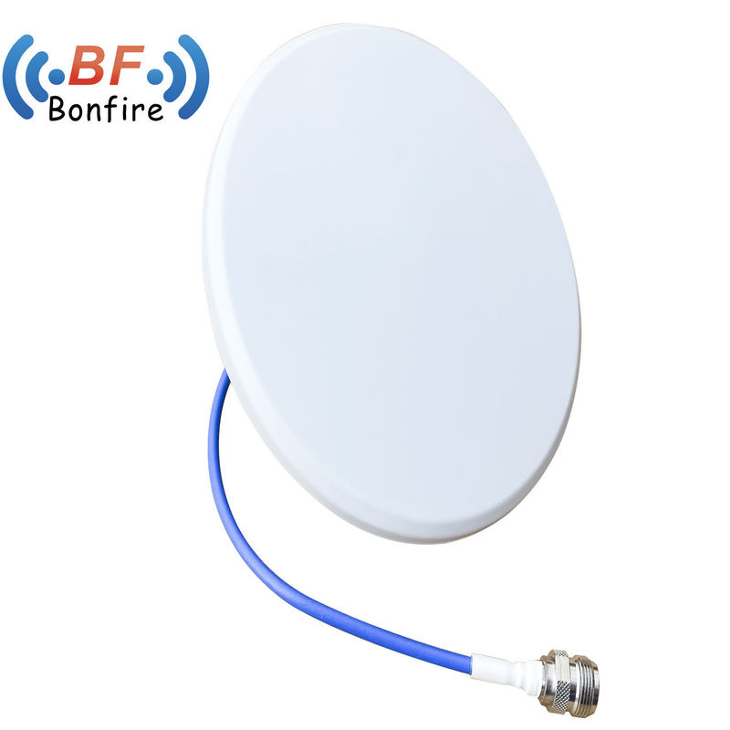 698-4000MHz Microondas Siso Indoor Ultrathin Omni Antenna com 4.3-10-F Tipo de conector