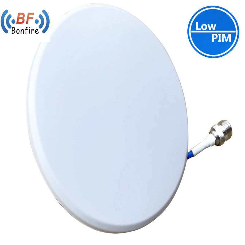 Das Banda Larga 698-3800 MHz 153 Dbc 5dBi N Fêmea Siso Omni Antenna para Microondas