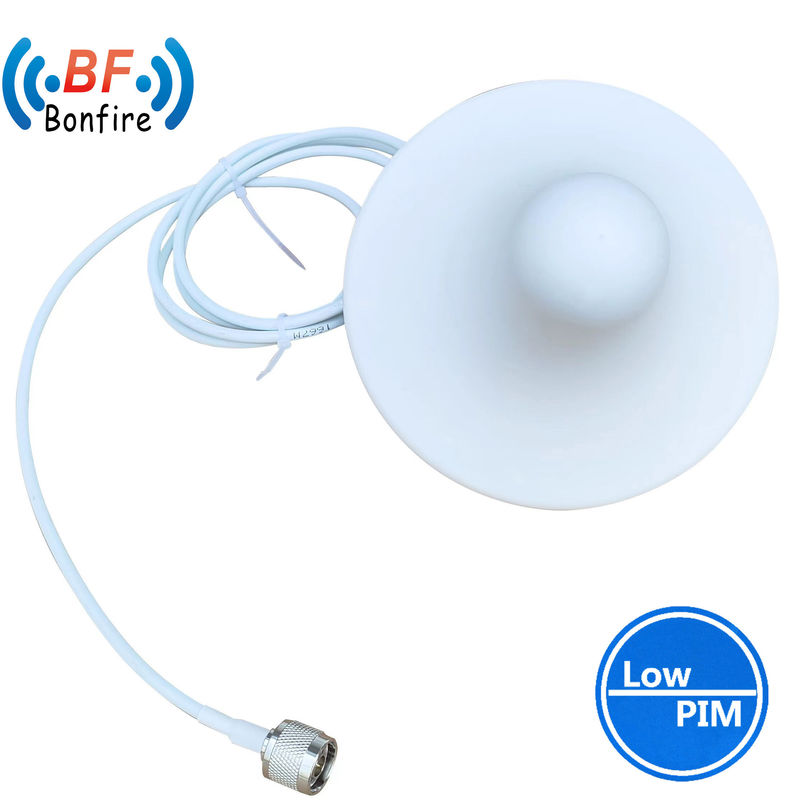RF Siso Omni Antenna Banda Larga 698-3800 MHz 153 Dbc 5dBi N Feminino VSWR 1.5 para Microondas
