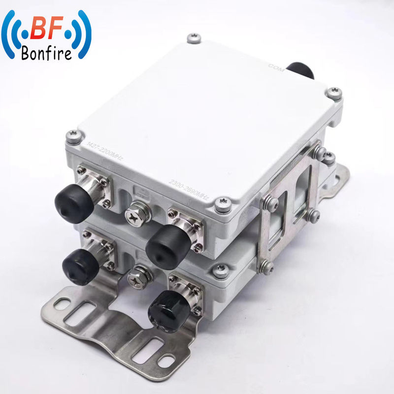 HLQ-XXXXX 1710-2170MHz 2300-2690MHz RF Low Pim Duplexer Combiner 7/16DIN Tipo personalizado