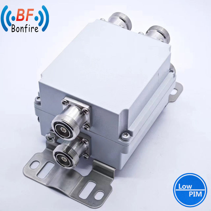 Combinador duplexer de banda larga de RF para sistema de radar 1710-2170MHz 2300-2690MHz Low Pim 7/16DIN Feminino