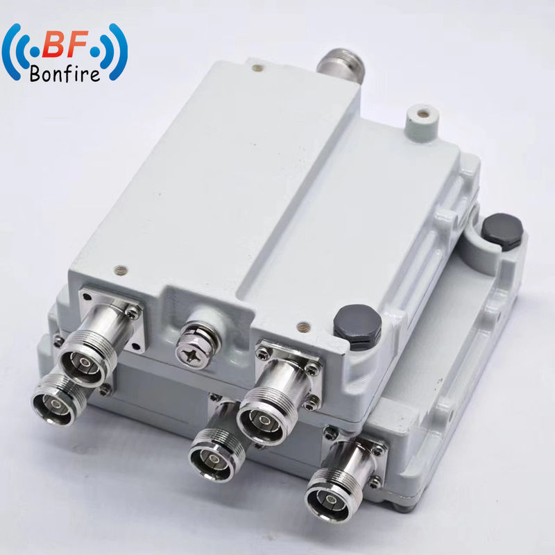 RF 1710-1880 1920-2170 2300-2400 2500-2700MHz GSM Dcs WCDMA DIN Combinador Triplexer de Banda Gêmea