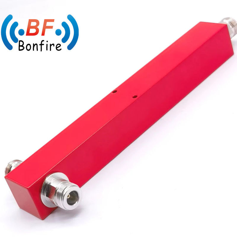 RF Passive Wideband 350-3800MHz 4.3-10 F 2 Way Power Splitter para distribuição de sinal
