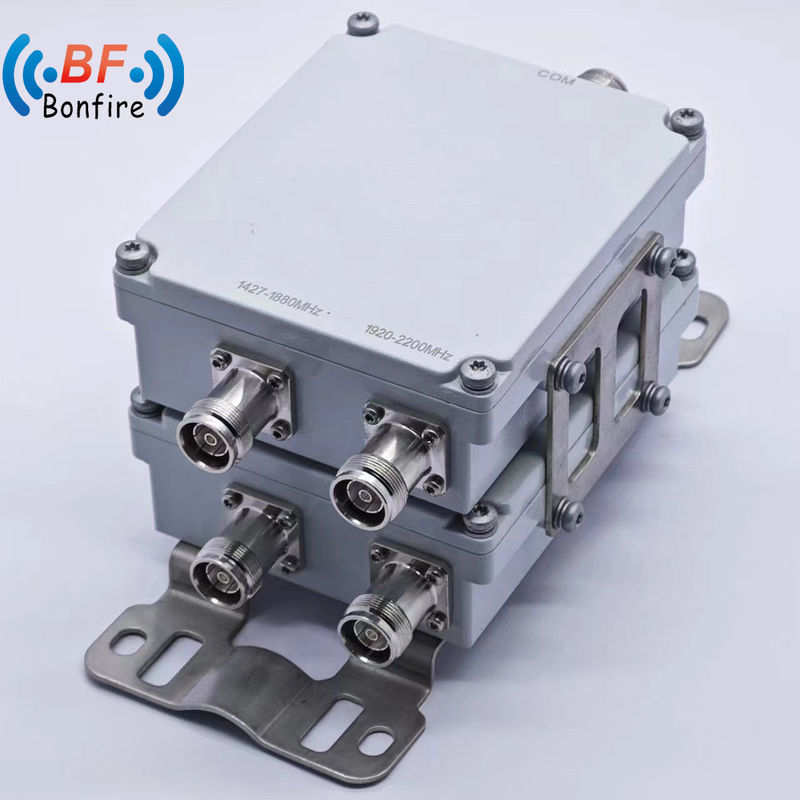 Combinador triplexador de dupla banda de baixa capacidade de PIM para Ibs/Das