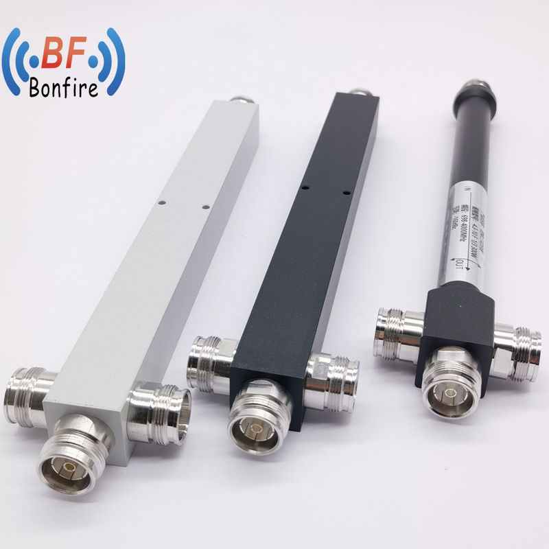 Alta potência 350-3800MHz 2 Way Cavity Power Splitter com conectores DIN Female Adequado