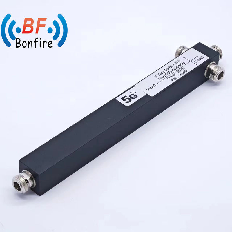 OEM/ODM 617-4000MHz Wideband 3 Way Reactive Power Splitter para telecomunicações 5g