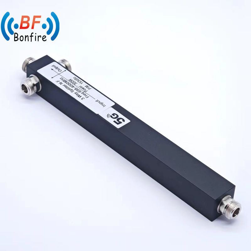 3 Way Cavity Power Splitter Divider para sistema de construção interna costura abaixo do design da tabela de dados