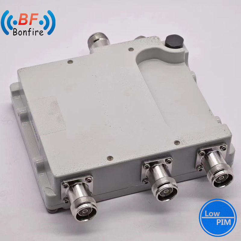 2300-2400 2500-2700MHz Baixo Pim -150dbc Triplexer RF Diplexer Duplexer RF Dupla Banda Combinador com 4.3-10-F Conector