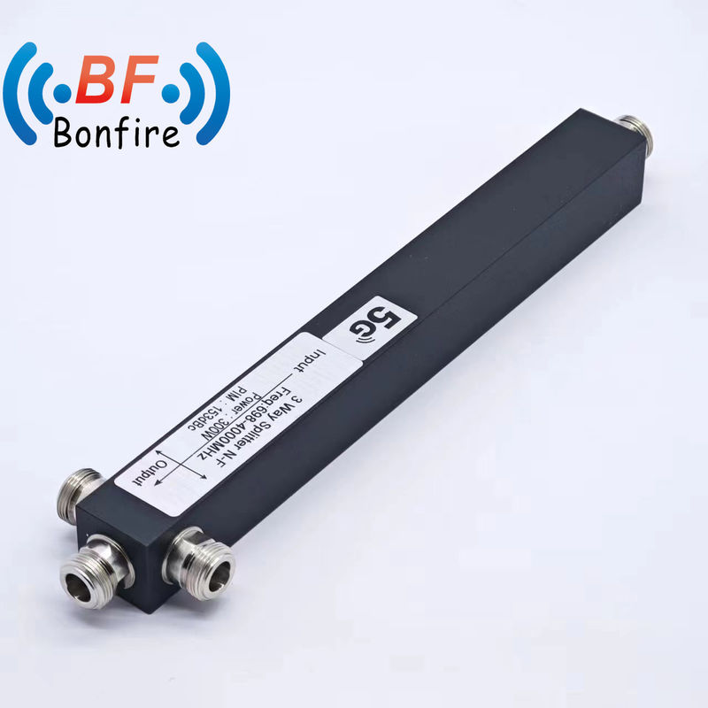 617-4000MHz 3 Way N Feminino IP67 Power Splitter/ Divider para Interface N-F do Sistema de Rádio