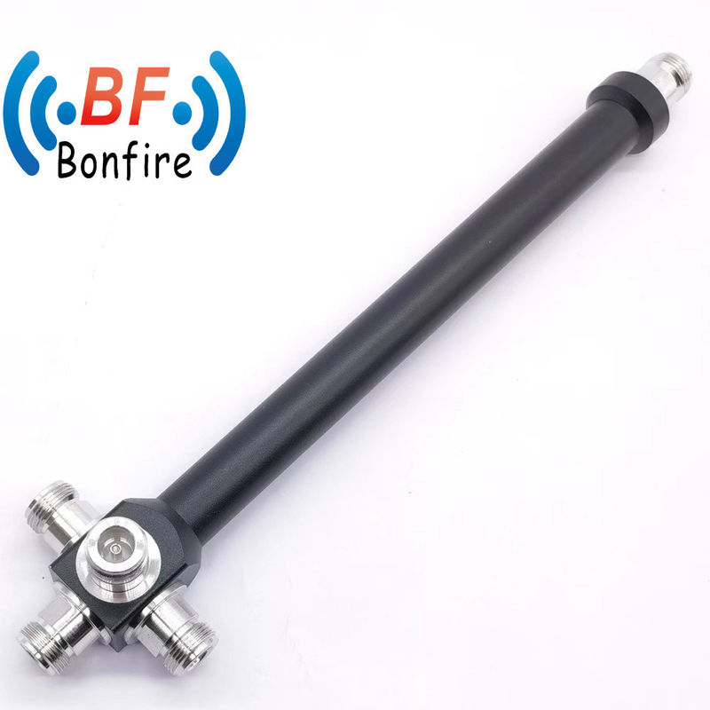 4 Way Power Splitter/ Divider SMA Feminino para Soluções Das Indoor/Outdoor 617-4000MHz Cinza