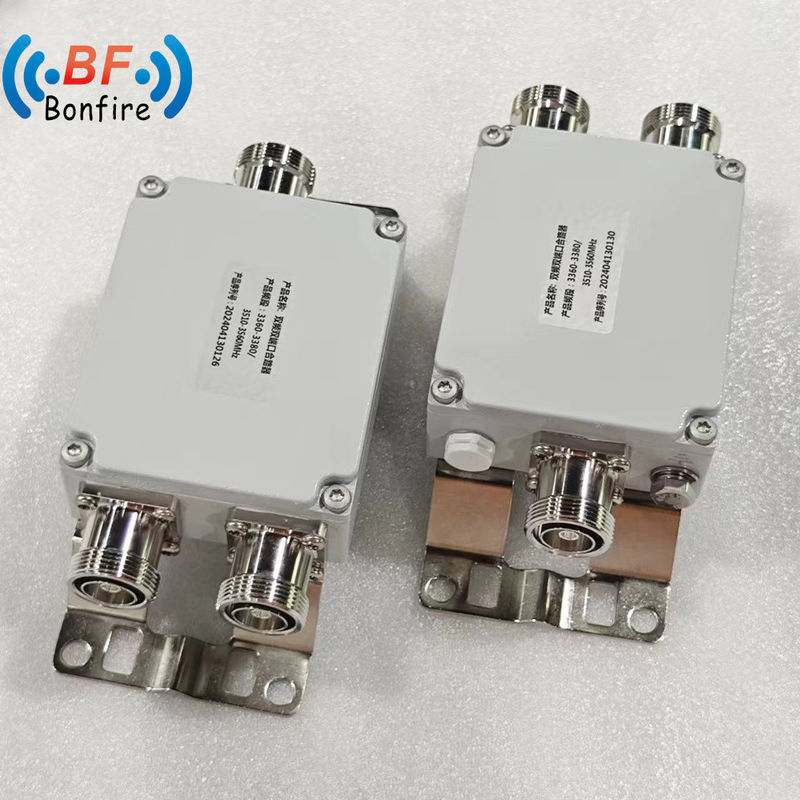 Combinador de RF 2300-2400 2500-2700MHz Triplexer DIN F para 5g Ibs Das Bts Telecom Parts