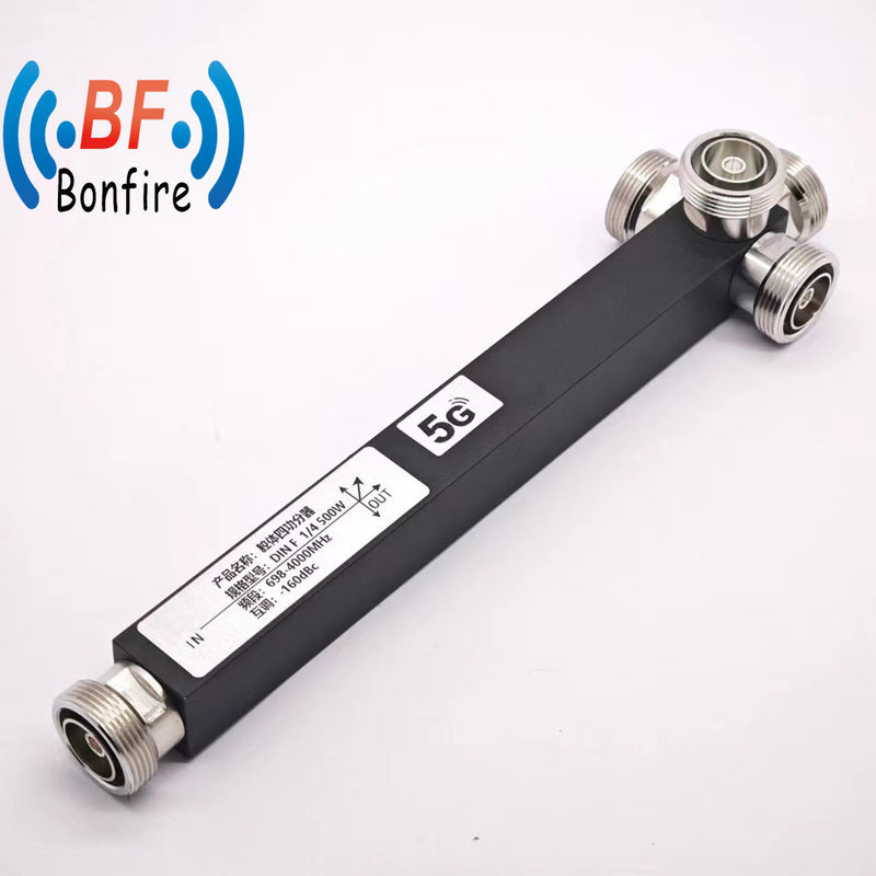 2400-6000MHz Divididor de potência de banda larga RF N Tipo feminino 2/3/4 Way Power Splitter com 2