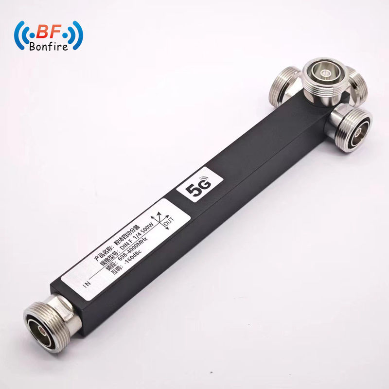 Divididor de energia de frequência VHF personalizado DIN Feminino 5000-6000MHz 2/3/4 way Reativo Alto