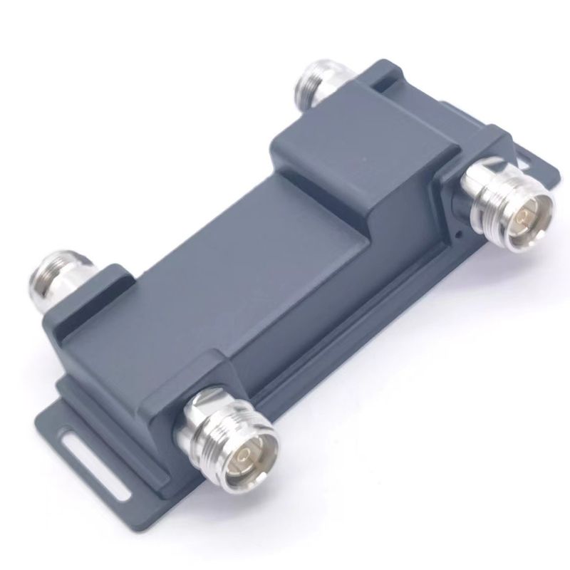 Cinza DQ-0740-227701 Combinador híbrido acoplador híbrido 2 em 2 de 698-4000MHz 4.3-10 F Vermelho