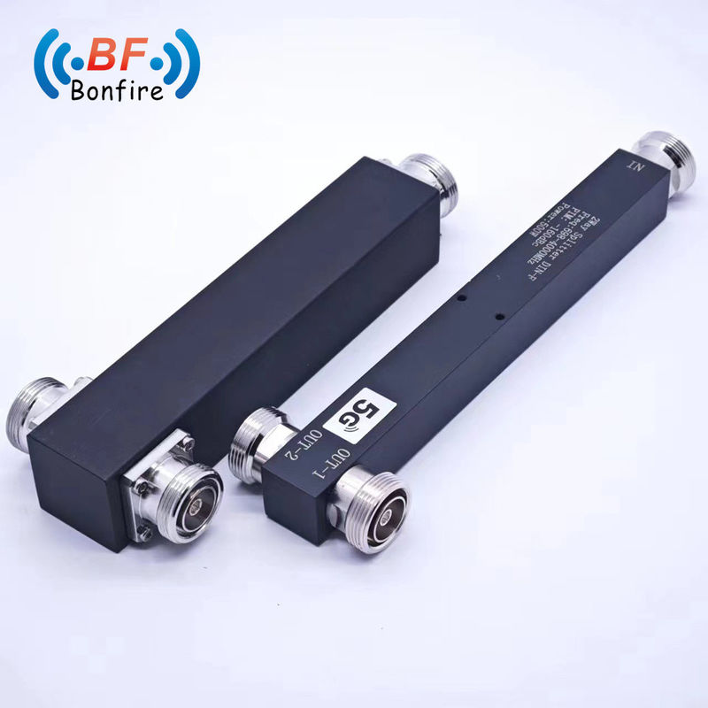 617-4000MHz 50W 2 Way Power Splitter 4.3-10-Female Low Pim para capacidade Das/Ibs