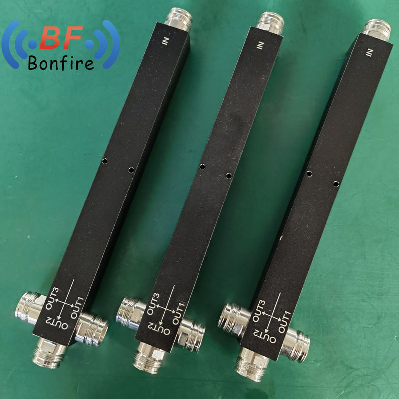 50W 2 Way Microondas Divididor de Potência para Indoor / Outdoor IP65 617-4000MHz N Feminino
