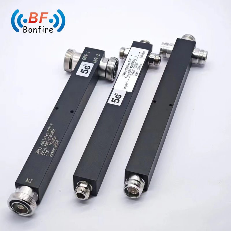 Directamente 617-4000MHz 2 Way Customizado UHF Reactive Power Splitter para DAS GFQ-XXXXXX