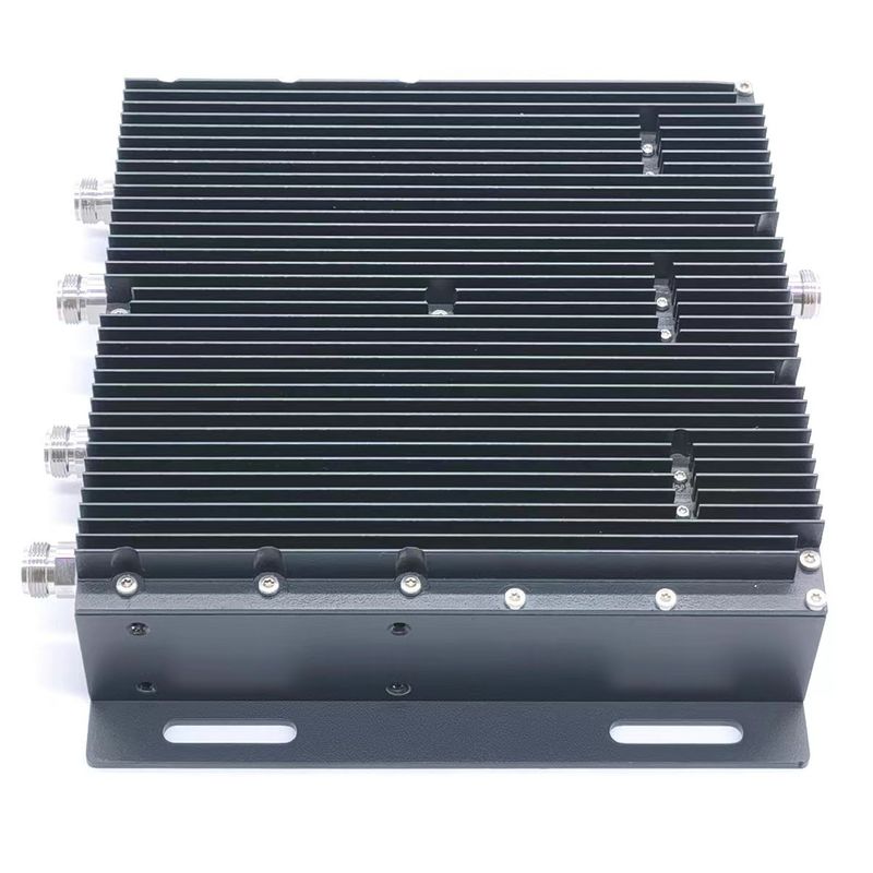 4.100kg Cinza/Vermelho/Negro/Personalizado 698-3800MHz Low Pim Hybrid Coupler 4 em 1 de 150dbc NF