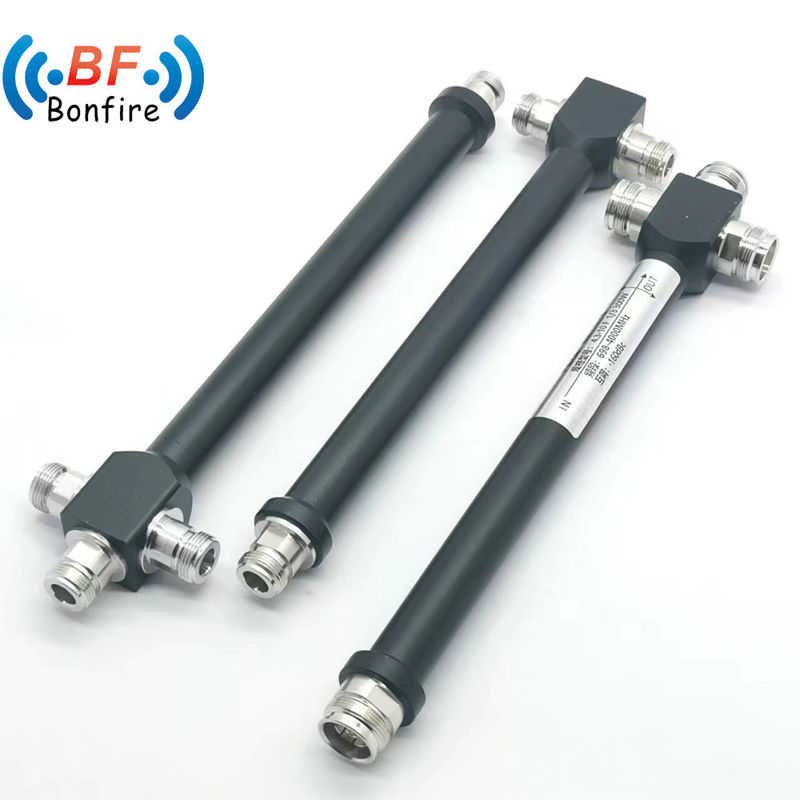 698-3800MHz 2 Way DIN Tipo Feminino Reativo Divididor de Potência para cobertura sem fio