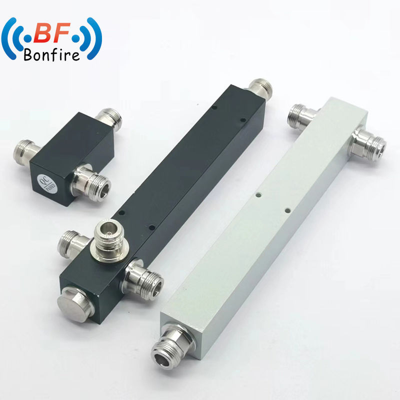3 Way N Female Power Splitter para componentes de RF de segurança pública personalizados 698-3800MHz