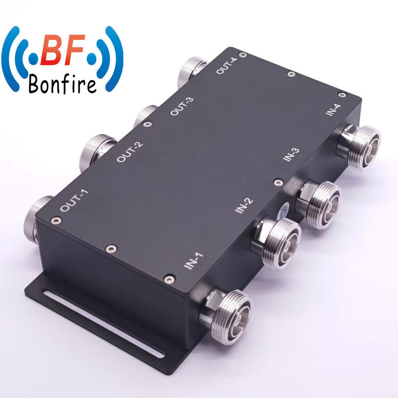 DQ-XXXXXX 698-3800MHz RF 3dB Combinador de acoplamento híbrido Pim baixo com N conector feminino