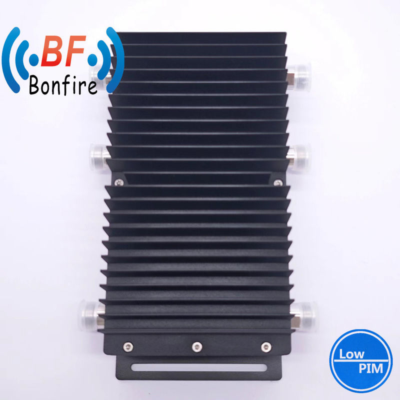 4.3-10 Fêmea -160dbc 300W 4 em 4 combineiro híbrido para edifício Das 698-3800MHz