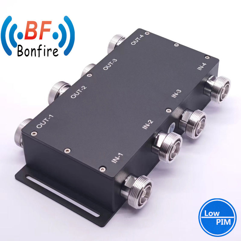 4.3-10-F/DIN-F/N-F acoplador VHF 148-174MHz Combinador híbrido 4 em 1 para combinação de sinais