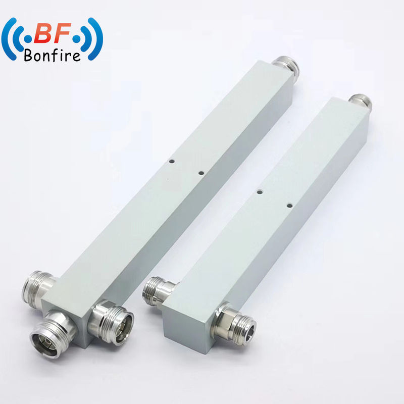 N-F/4.3-10-F/DIN-F Interface Power Splitter 698-3800MHz para sistemas de telecomunicações