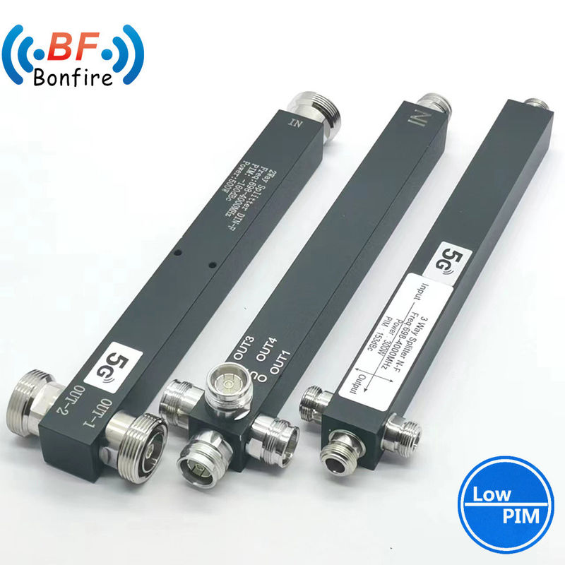 Portão de conector feminino de tipo DIN de 350-3800 MHz para sistemas de telecomunicações