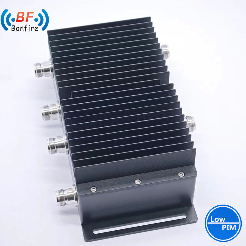 Conector híbrido de alta potência 3dB 698-2700MHz DIN-fêmea para aplicações DQ-XXXXXX
