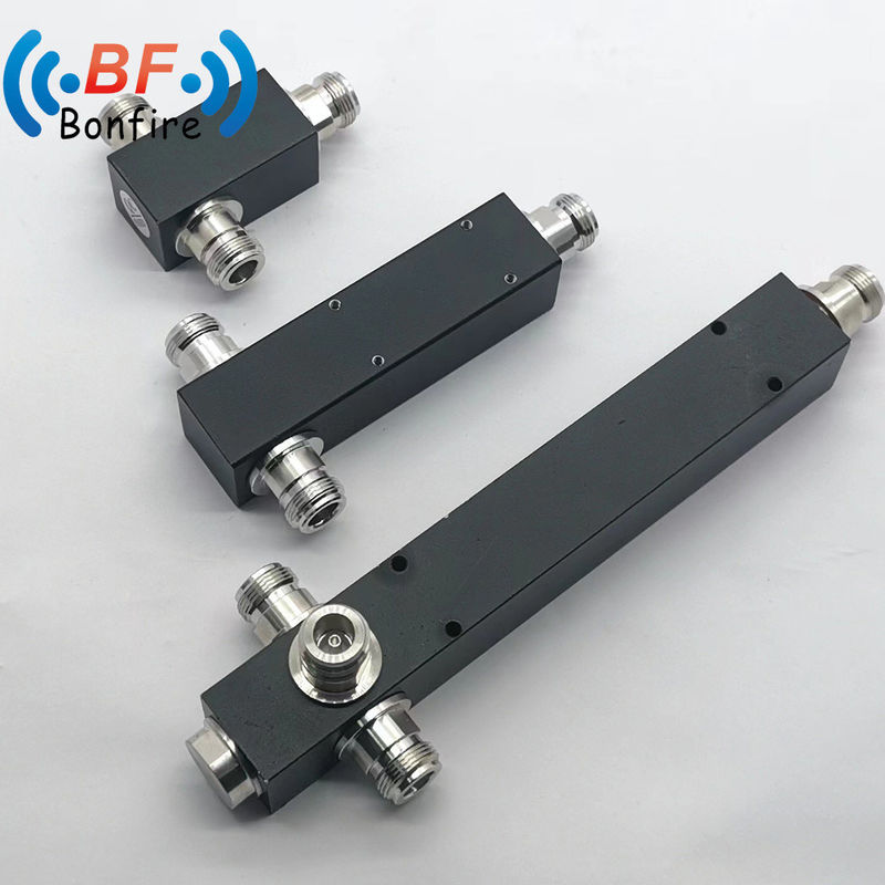 350-3800MHz RF 2 Way Power Divider/Splitter 50W com SMA Female Connector 1 Input 2 Output Alto isolamento