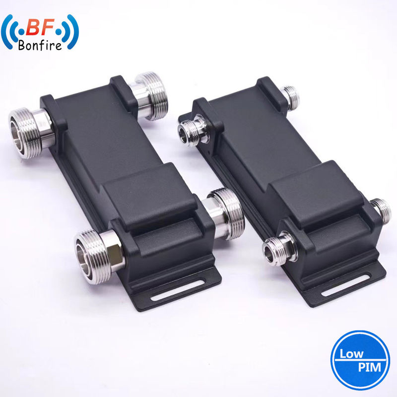 698-4000MHz 4.3-10-F/DIN-F/N-F 4X4 Combinador de acoplamento híbrido para transmissão de sinal