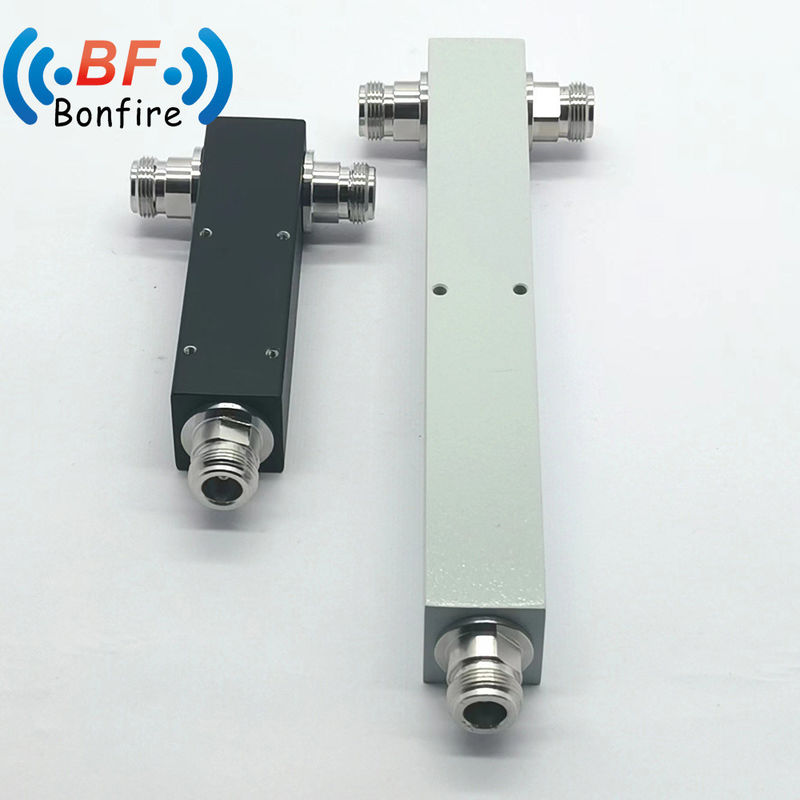 350-3800MHz Divididor de potência bidirecional com N Conectores Fêmeas DIN-F/4.3-10-F/DIN-F