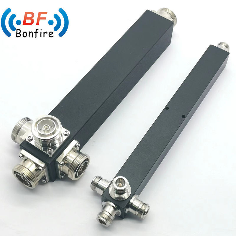 Capacidade 300W 350-3800MHz 2 Way Power Splitter com N Connector Ideal e Projetos