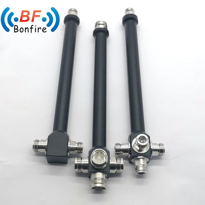 Divididor de energia de 3 vias para interiores e exteriores 350-3800MHz com N conector feminino e durável