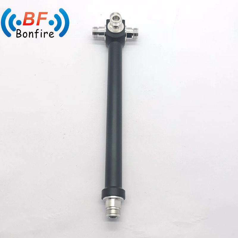 Distribuidor de energia 3 vias personalizado de 350-3800MHz com conector 4.3/10 GFQ-XXXXXX em cinza