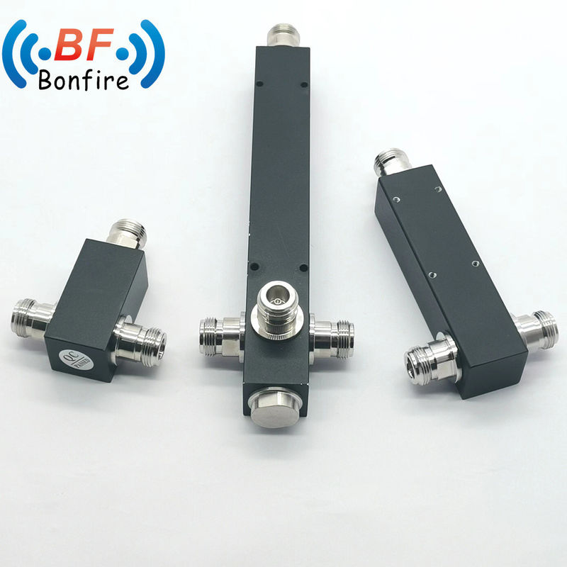 GFQ-XXXXXX 2 3 4 Way IP65 N-Female 698-6000MHz Dividor de potência de sinal divididor preto