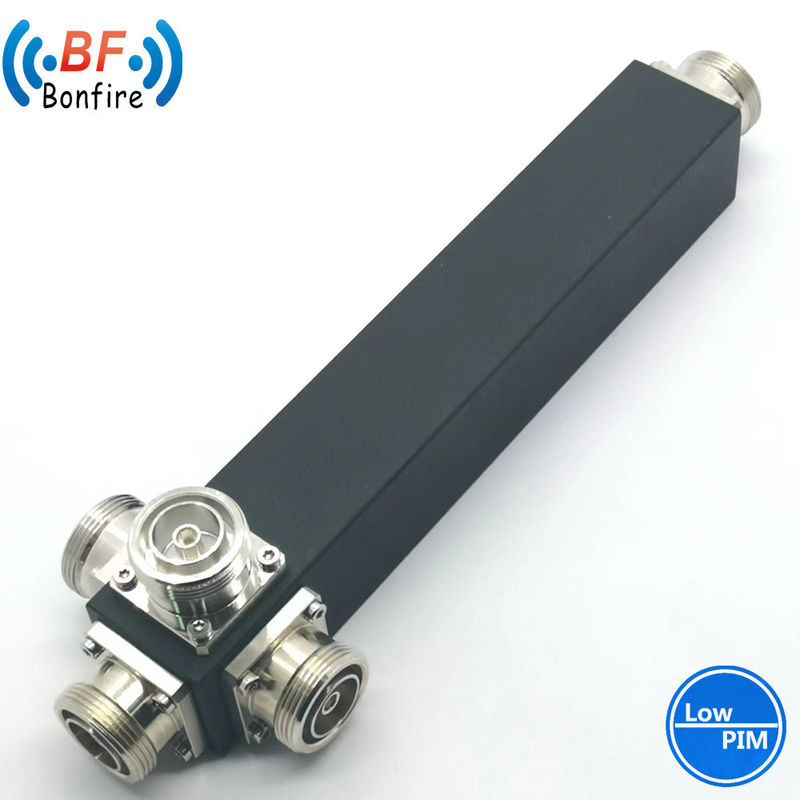 Rede 5g 698-4000MHz Cavidade Power Splitter 2 Way com interface N-F/4.3-10-F/DIN-F