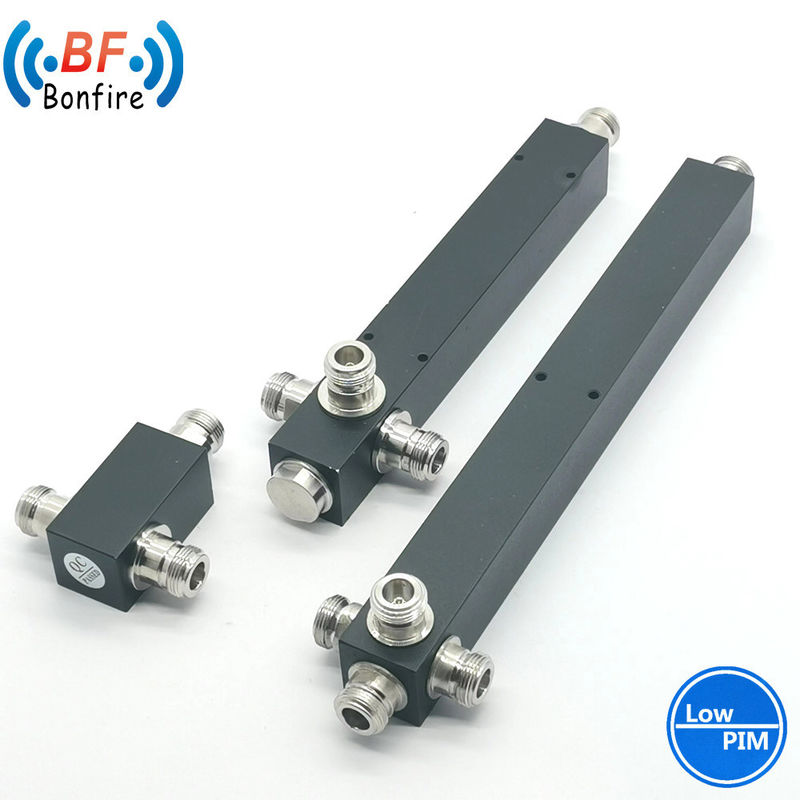 698-4000MHz Power Splitter/Divider com conector DIN e interfaces N-F/4.3-10-F