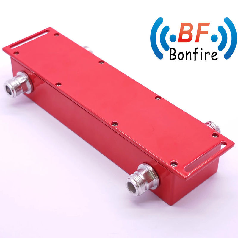 698-4000MHz 2 * 2 Low PIM Hybrid Coupler para Das N-Female Profissional e Experiente