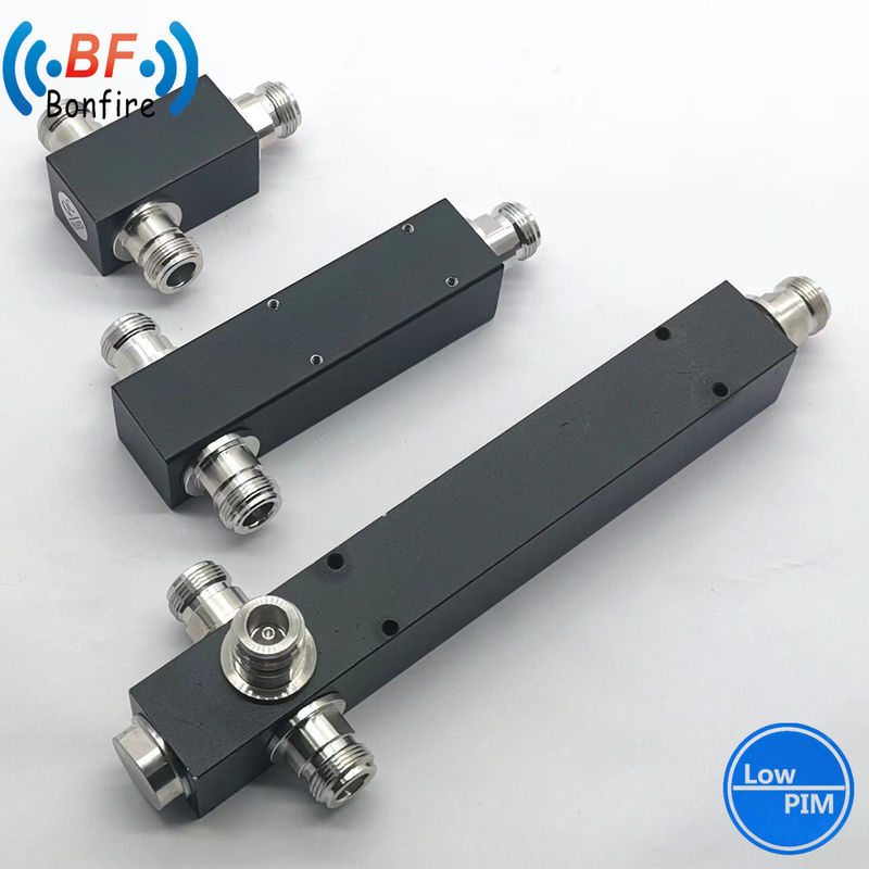 Capacidade Ibs/Das Splitter de potência de RF personalizado 698-4000MHz com conector DIN-Female