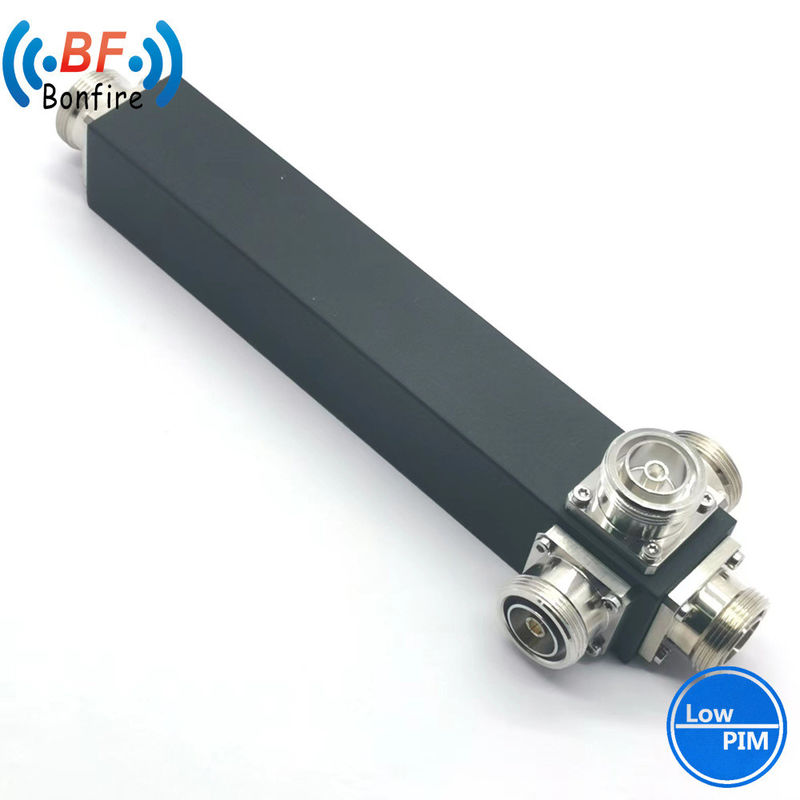 300W Grey 2 Way Power Splitter N SMA Fêmea Telecom Ultra Wideband Splitters 0,6-6GHz